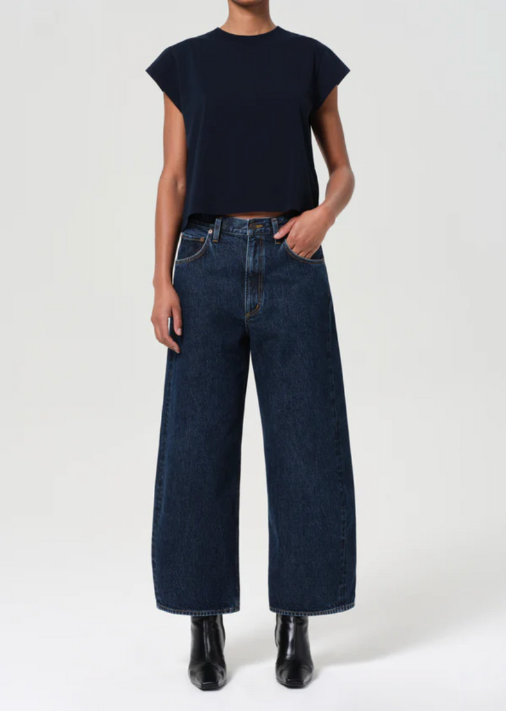 Low Curve Crop Jean in Pendulum