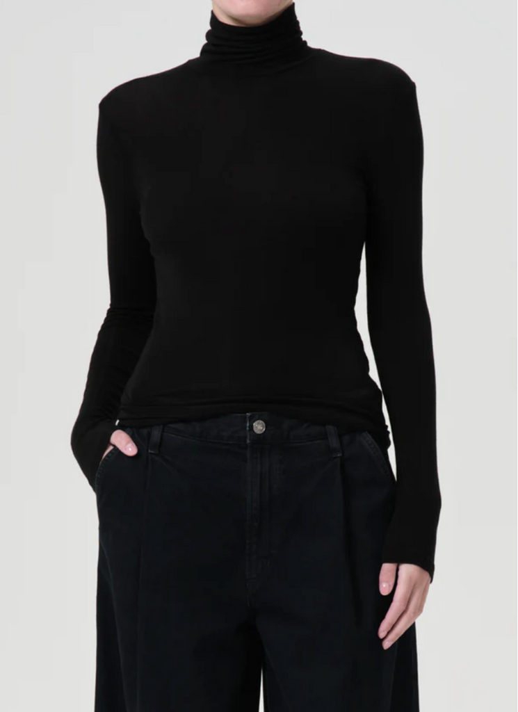 Pascale Turtleneck in Black