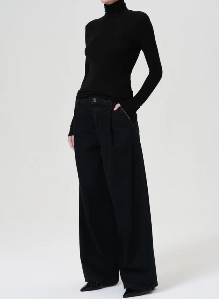 Pascale Turtleneck in Black