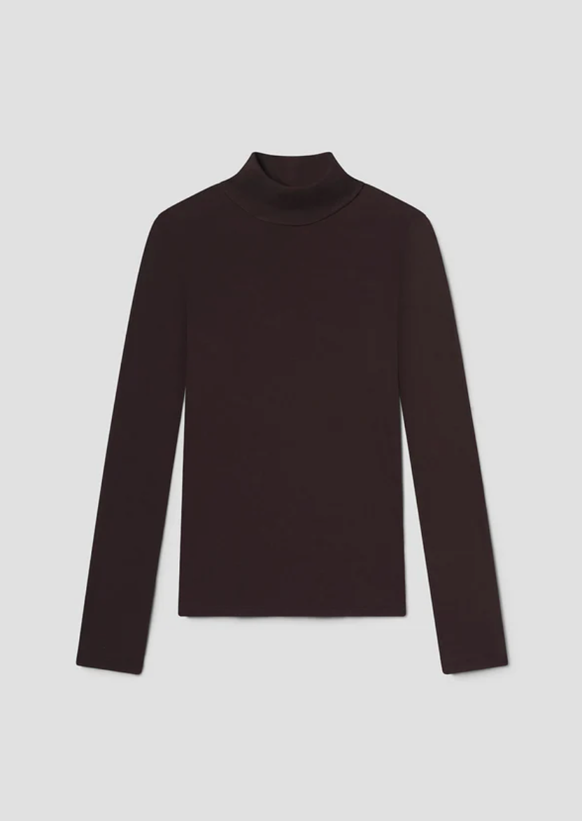 Pascale Turtleneck in Root