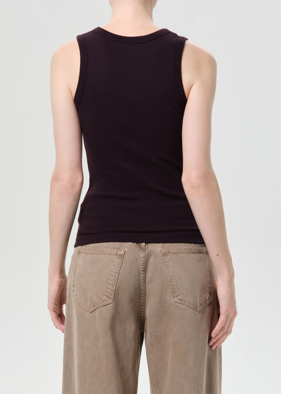 Poppy Tank in Eggplant