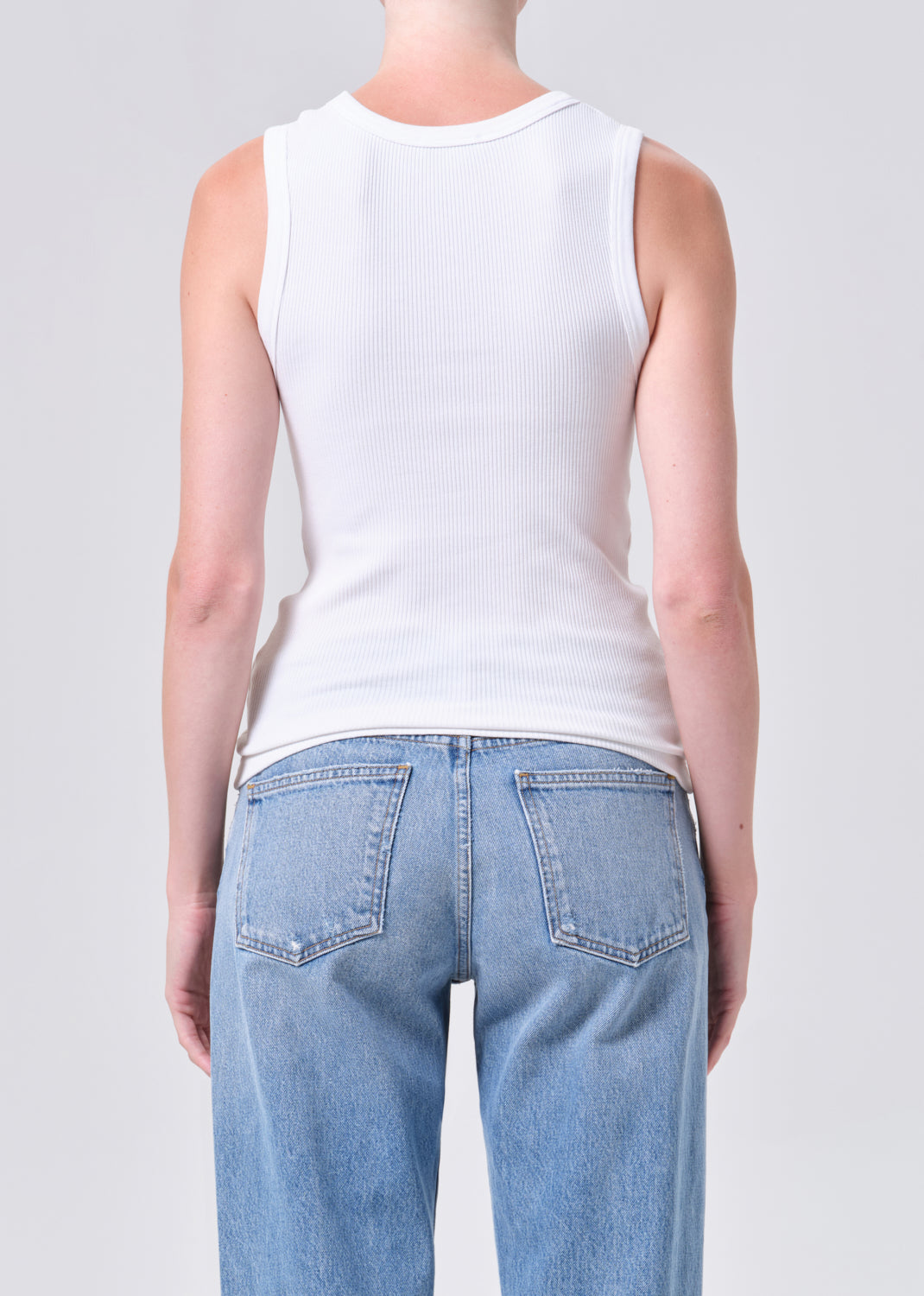 Poppy Tank in White