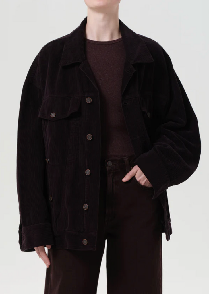 Reworked Wayne Jacket Corduroy in Firefly