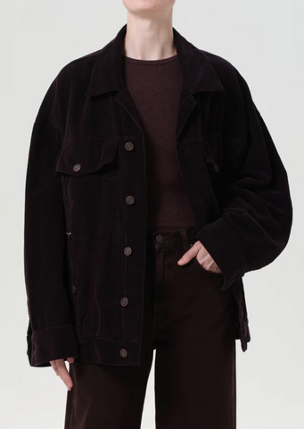 Reworked Wayne Jacket Corduroy in Firefly