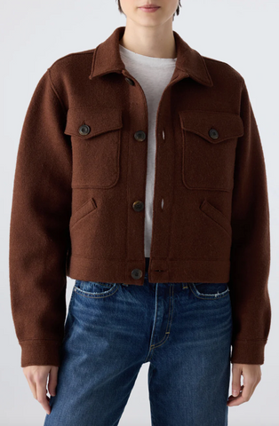 Isabelle Jacket in Cocoa