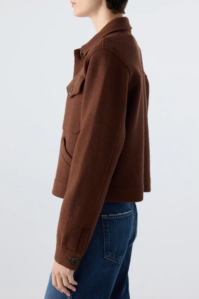 Isabelle Jacket in Cocoa