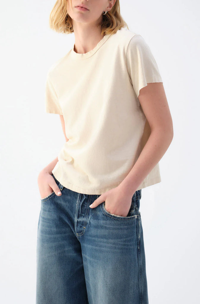 Love Tee in Bone