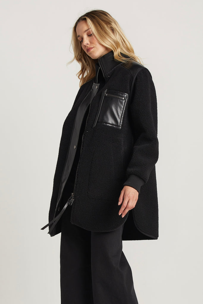 Audrey Coat in Black
