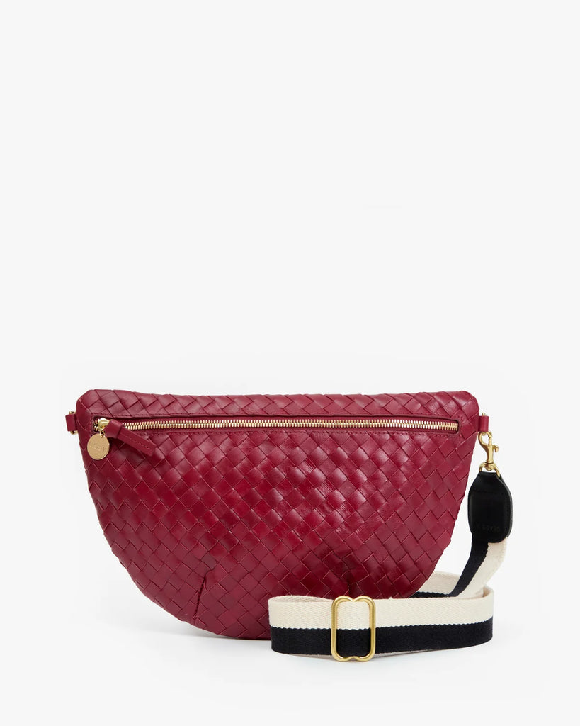 Adjustable Crossbody Strap in Two Tone Webbing