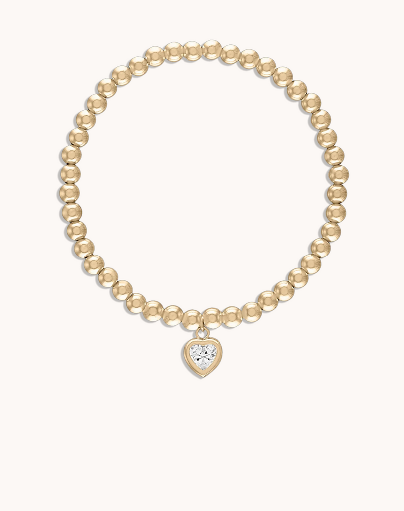 All My Heart Bracelet in Gold | 6.5"