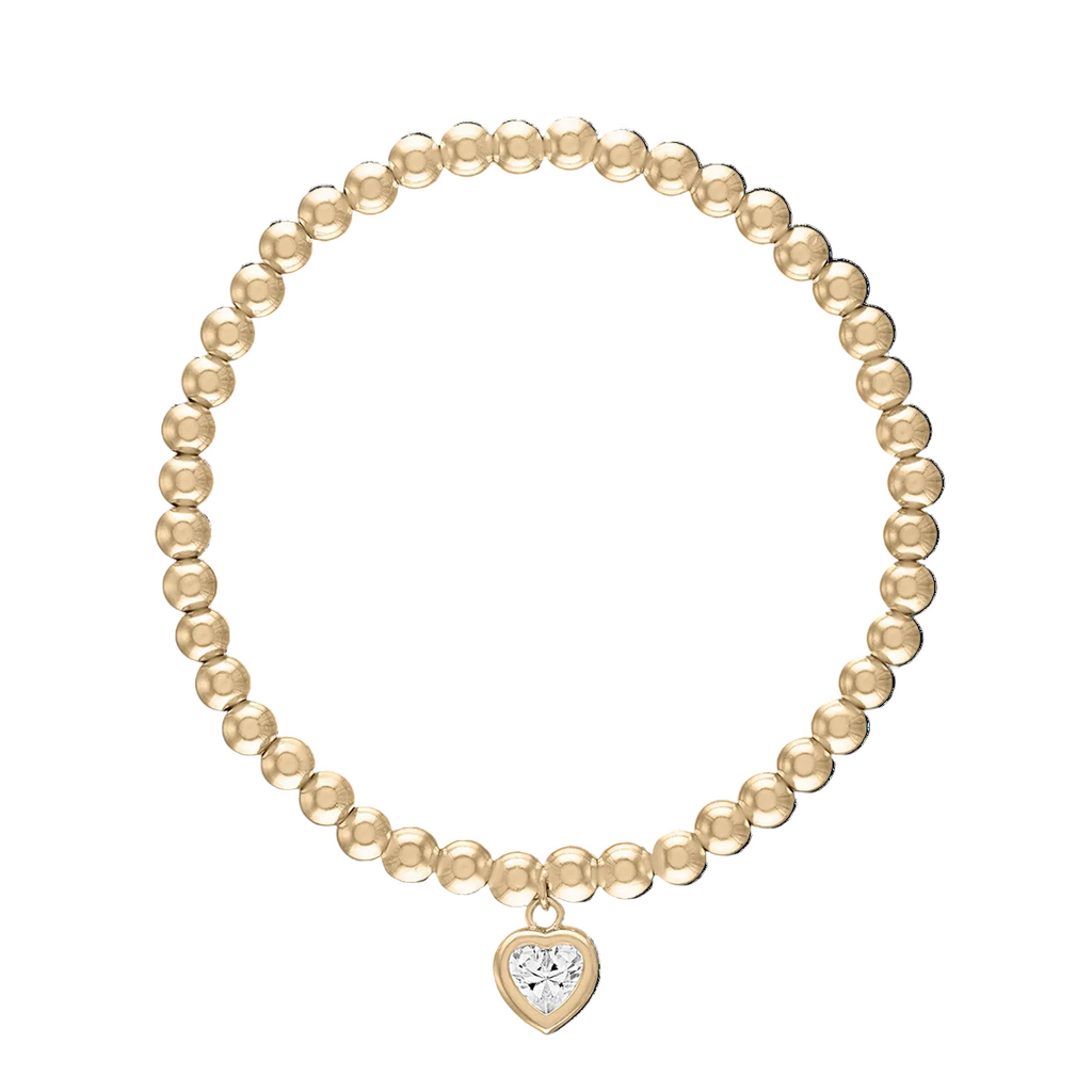 All My Heart Bracelet in Gold | 6.5"