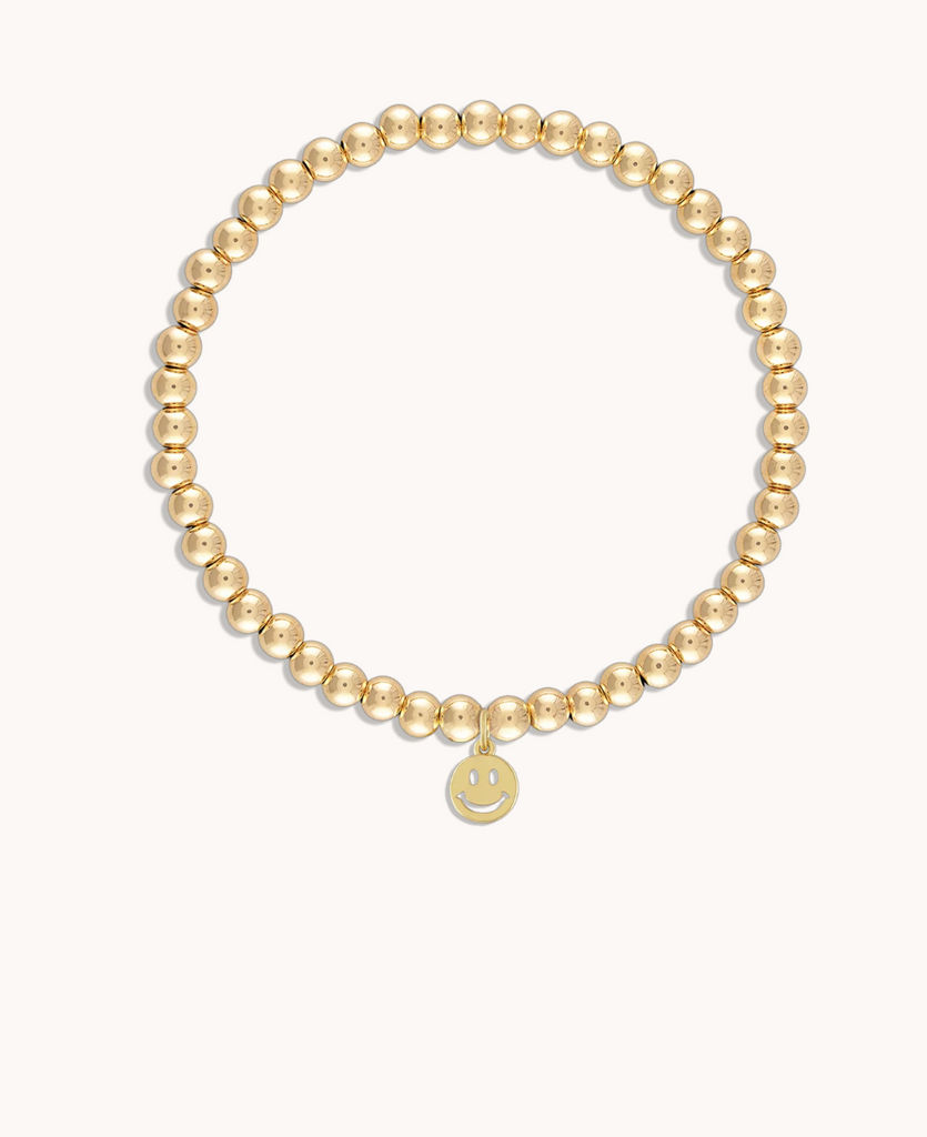 All Smiles Bracelet in Gold | 6.5"