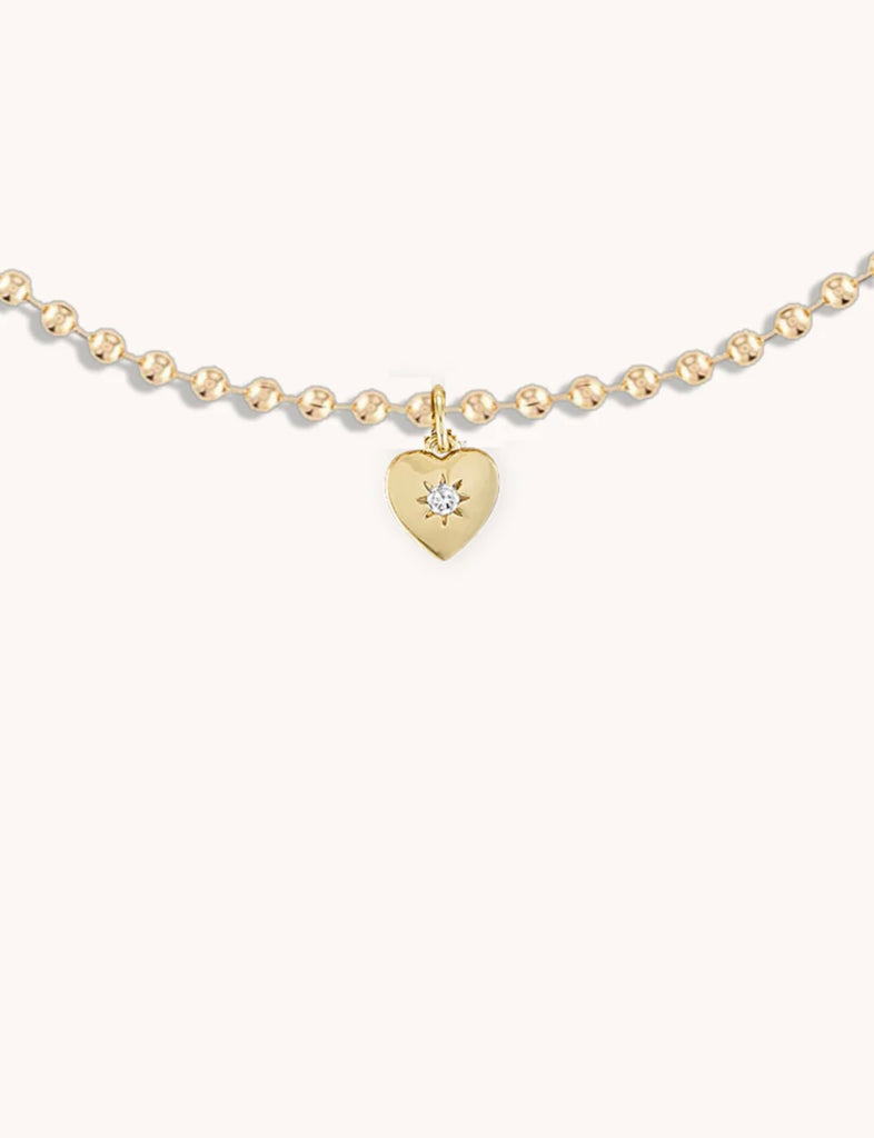 Celestial Love Necklace in Gold | 18"
