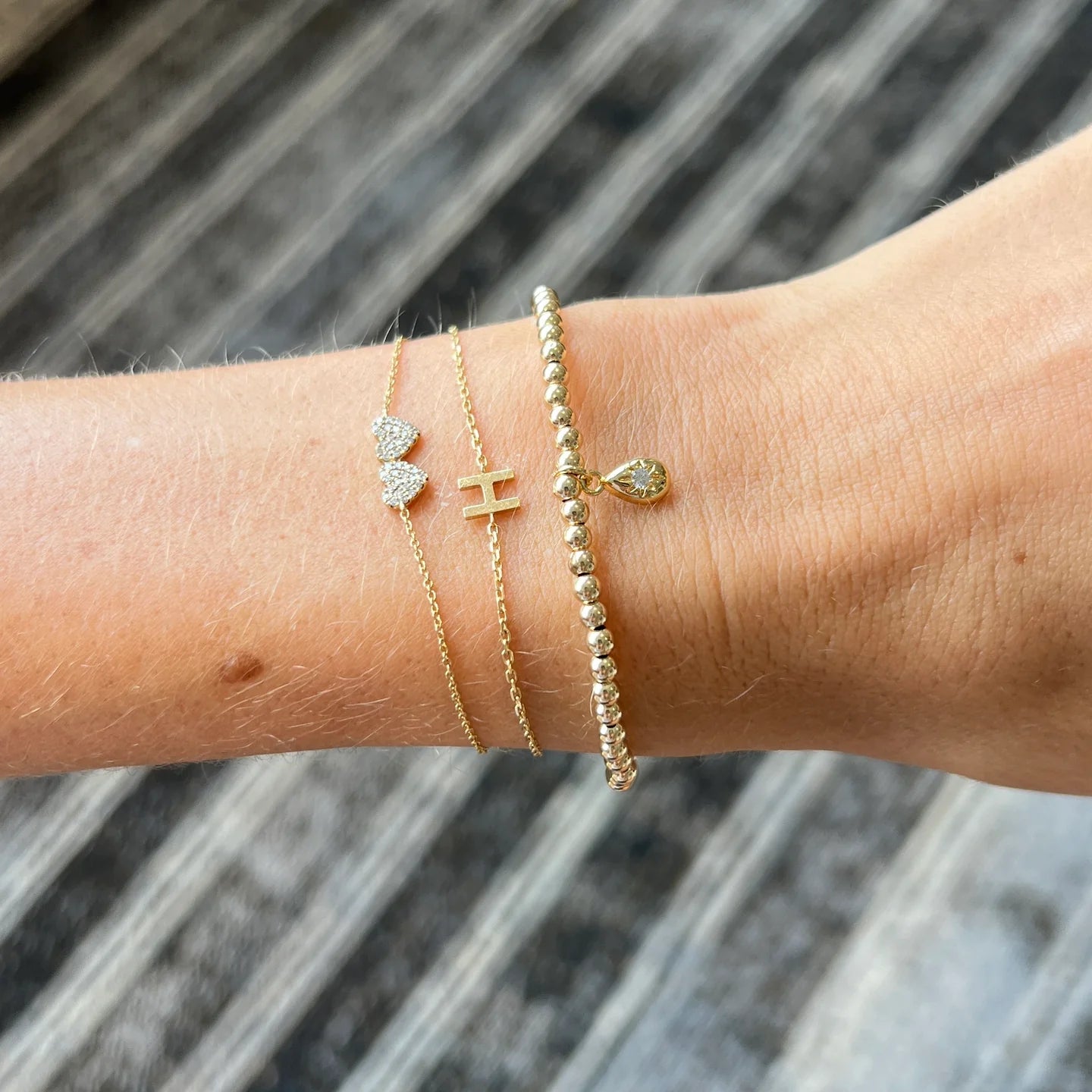 Celestial Teardrop Bracelet | 6.5"