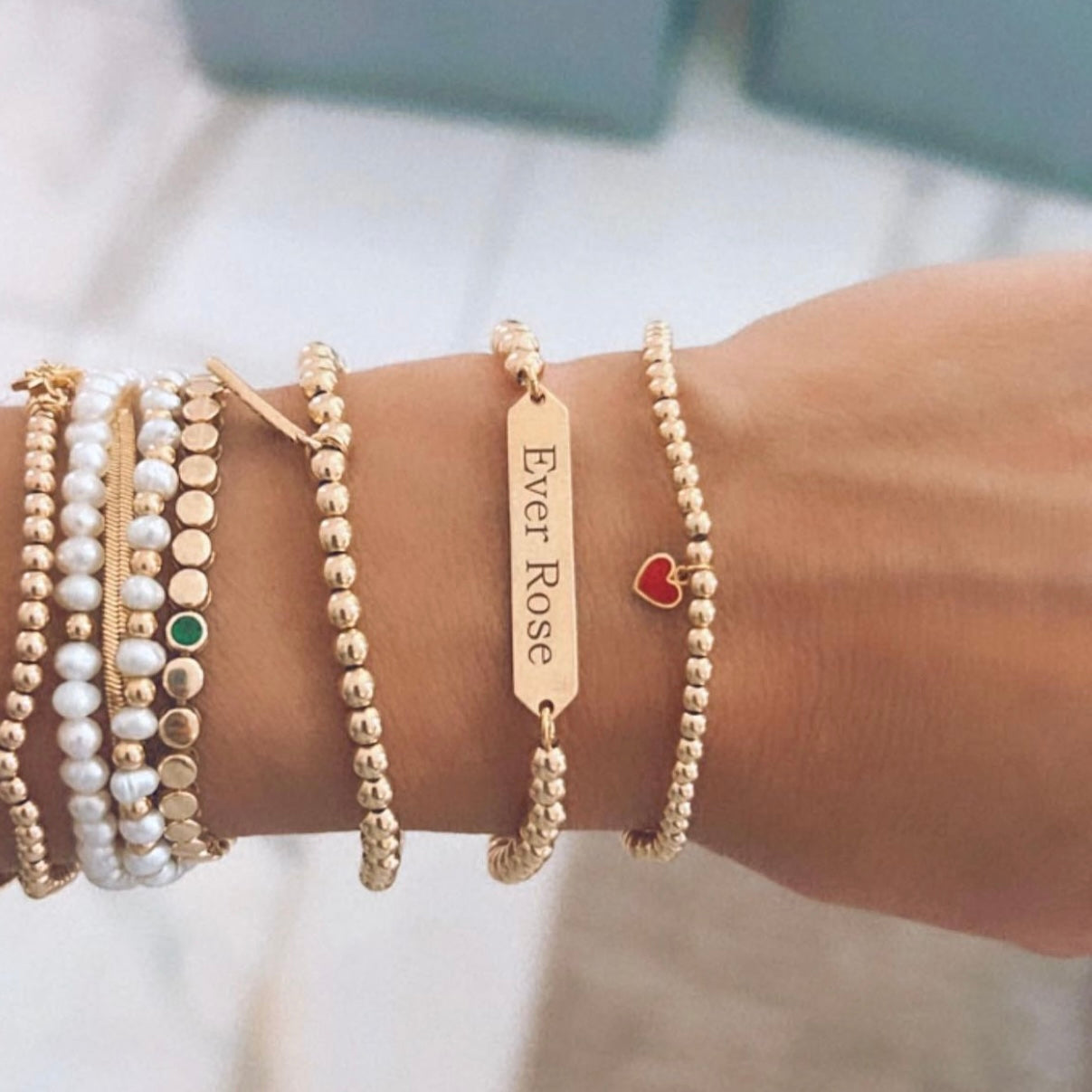 Heart of Mine Bracelet in Gold | 6.5"