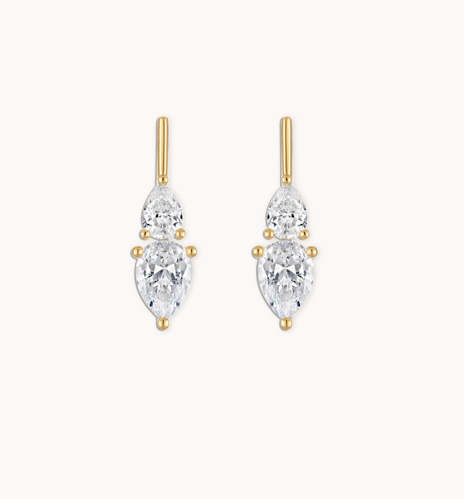 Linea Raine Earring in Gold