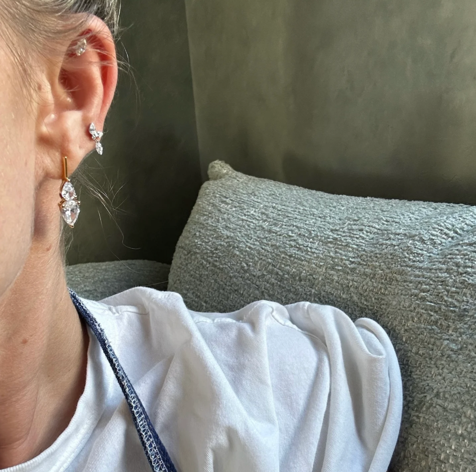 Linea Raine Earring in Gold
