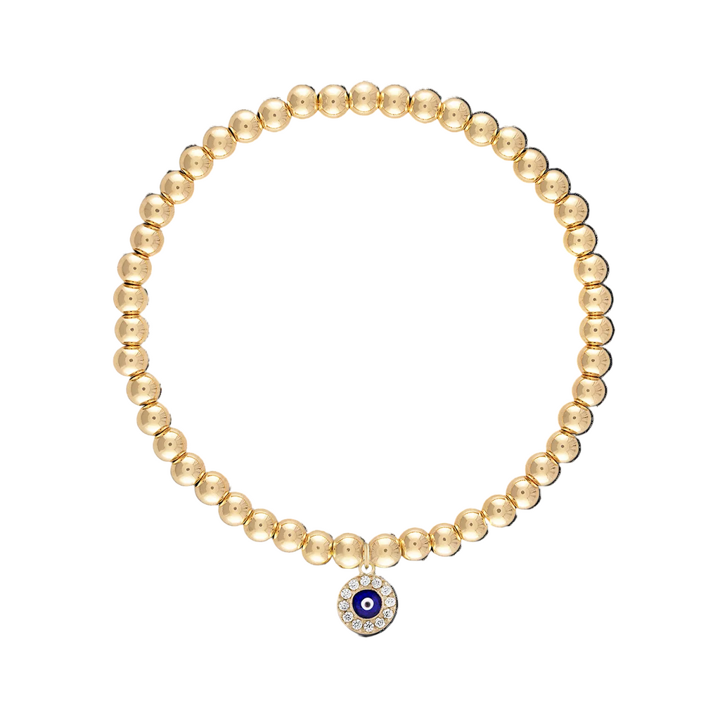 Protection Bracelet in Gold | 6.5"