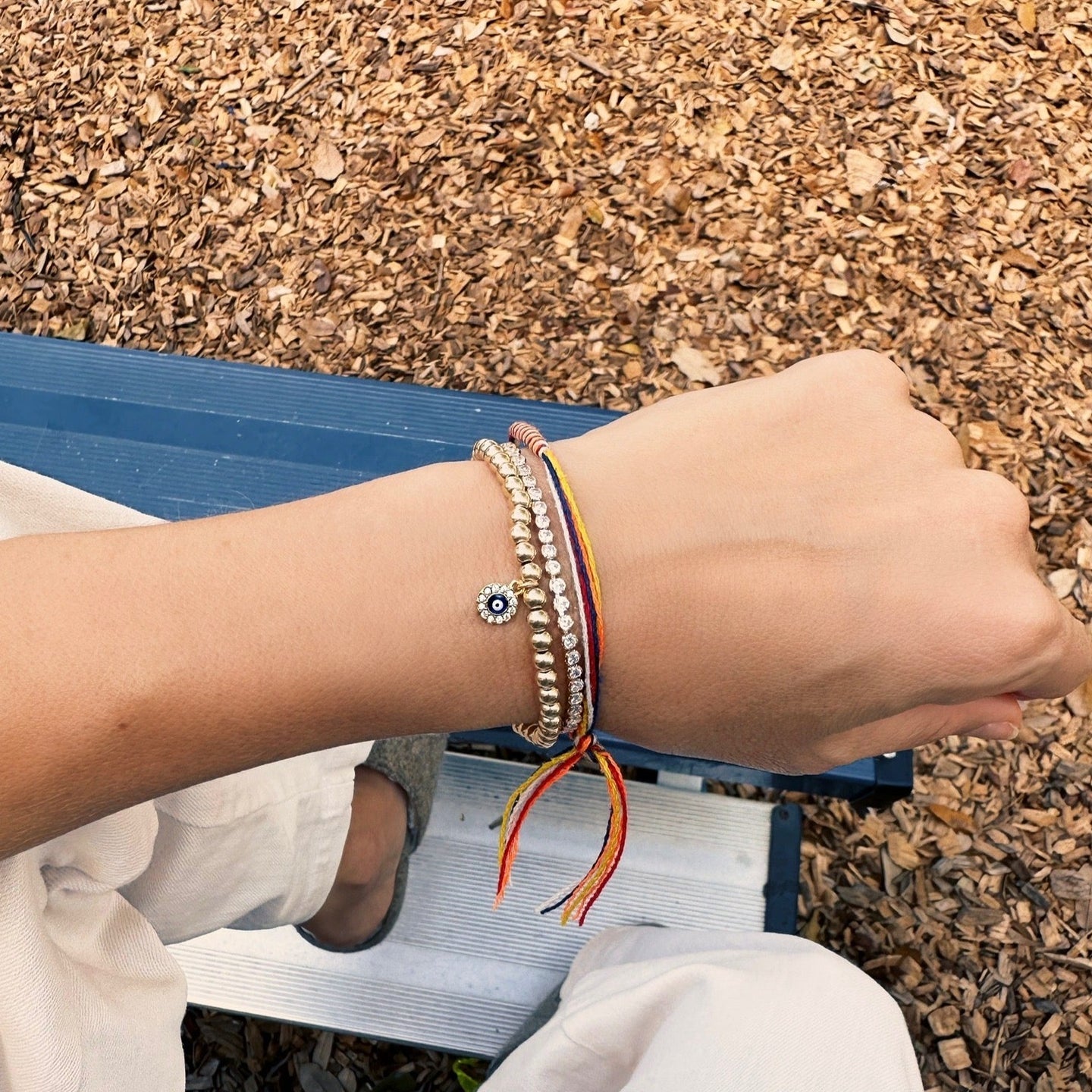 Protection Bracelet in Gold | 6.5"