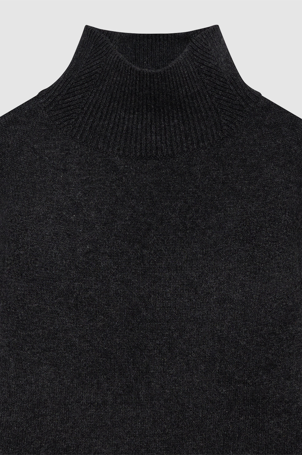 Alma Turtleneck Sweater in Charcoal