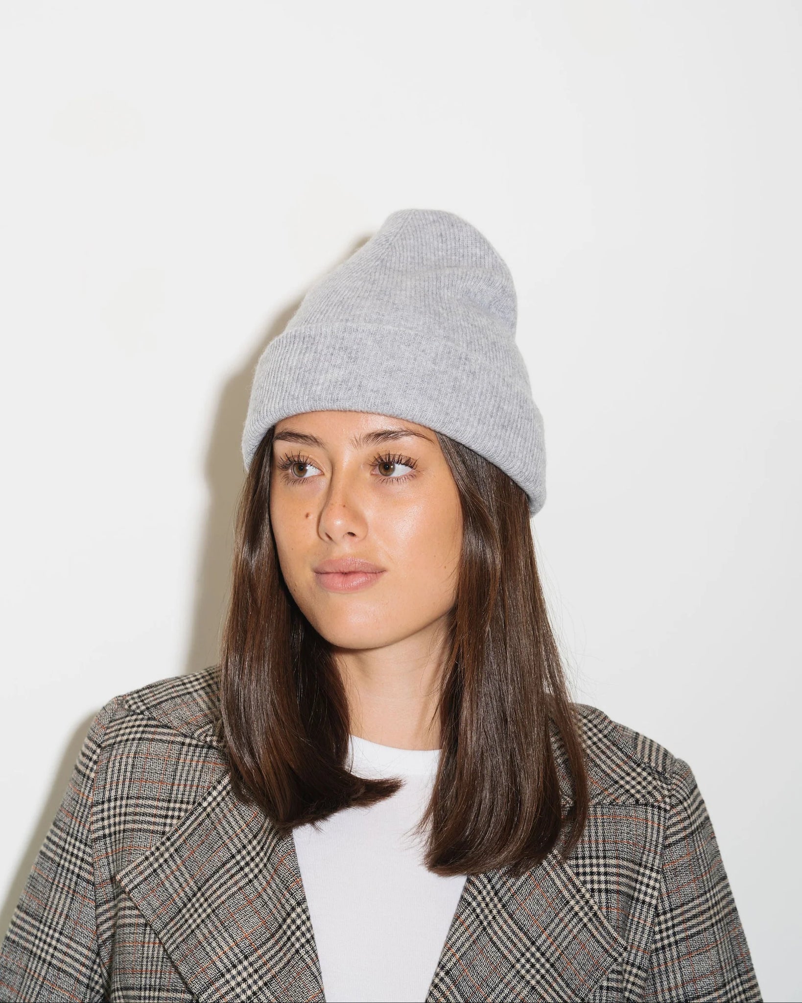 Alta Beanie in Heather Grey