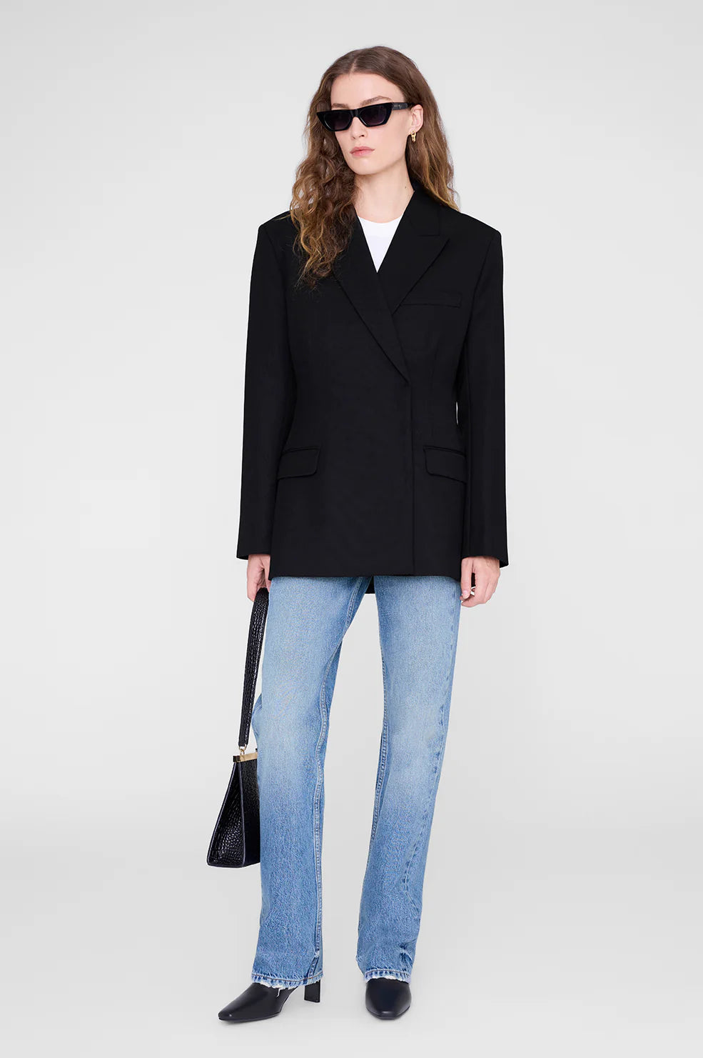 Aretha Blazer in Black