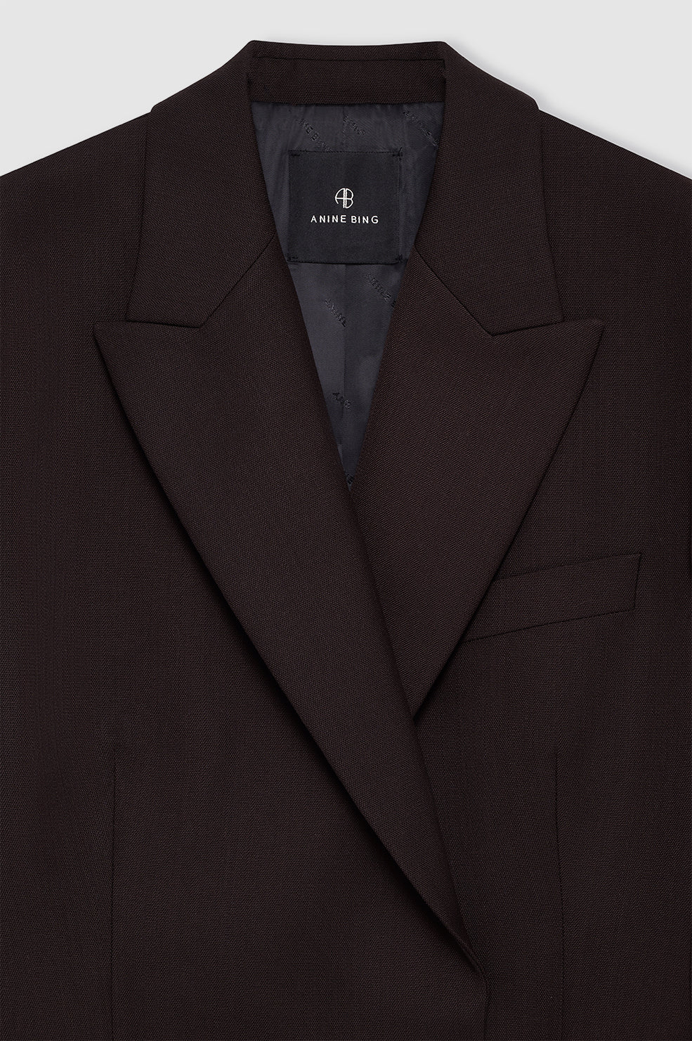 Aretha Blazer in Deep Brown