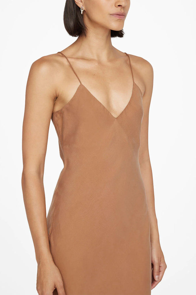 Bay Dress in Camel