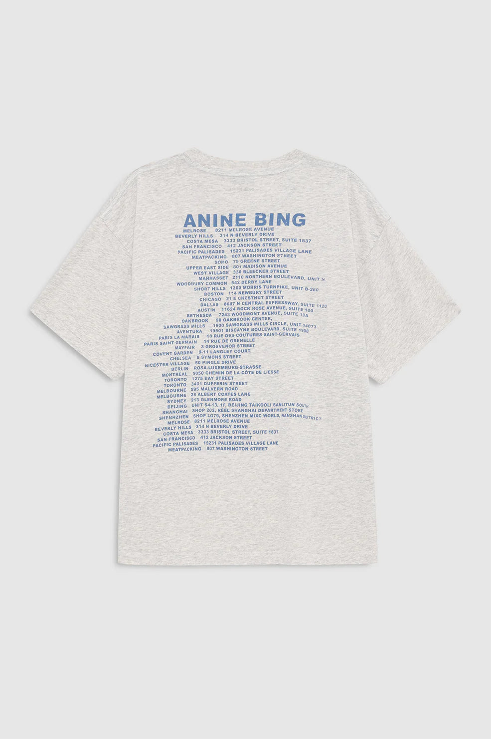 Cade Tee Wave in Heather Grey