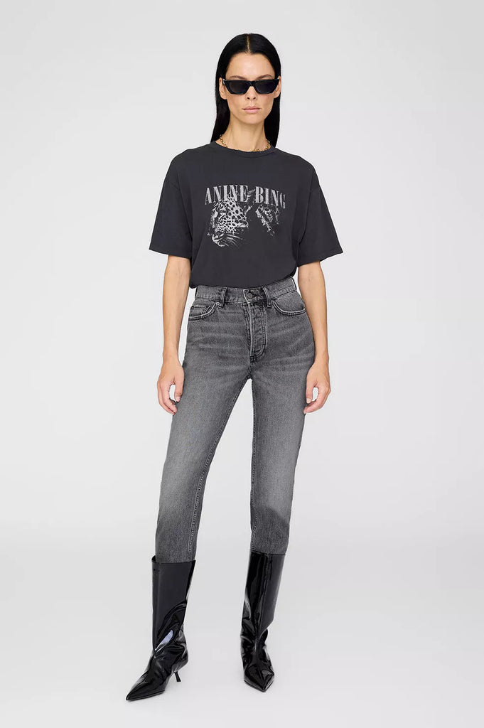 Cohen Tee in Washed Black