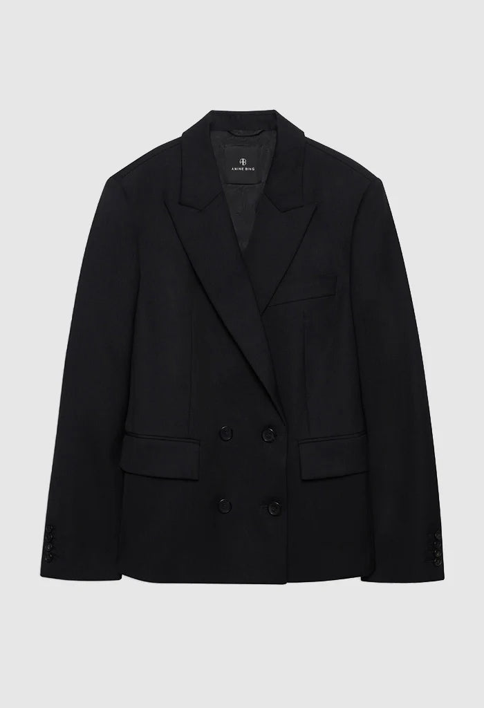 Evalyn Blazer in Black