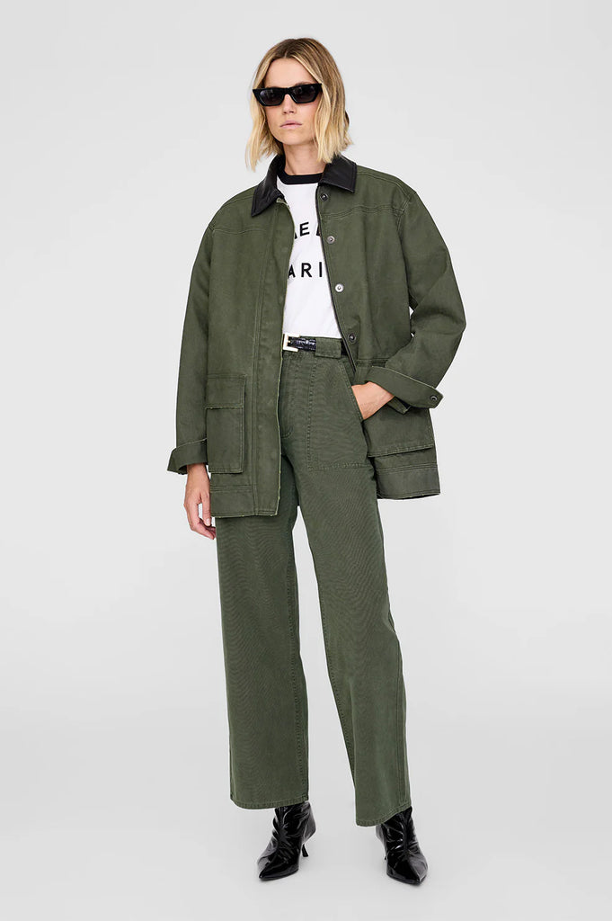 Grayson Pant in Army Green