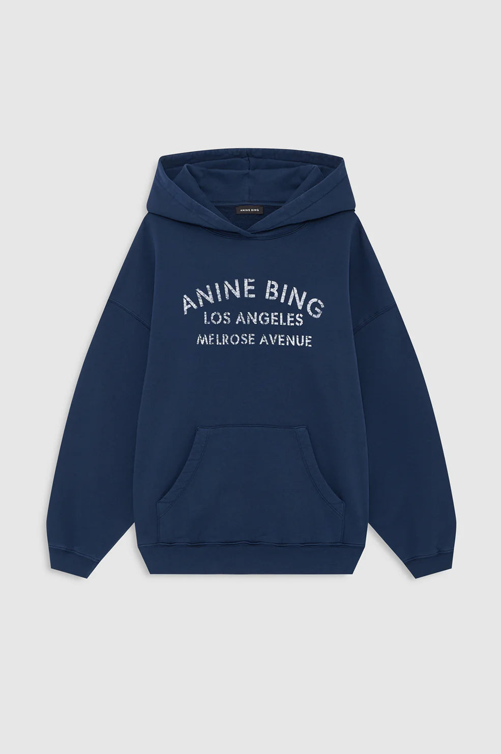 Harvey Sweatshirt Melrose Stencil in Navy
