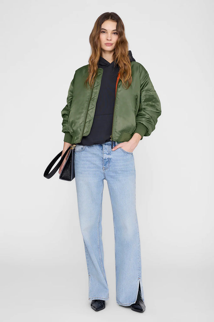 Harvey Sweatshirt Stencil in Vintage Black