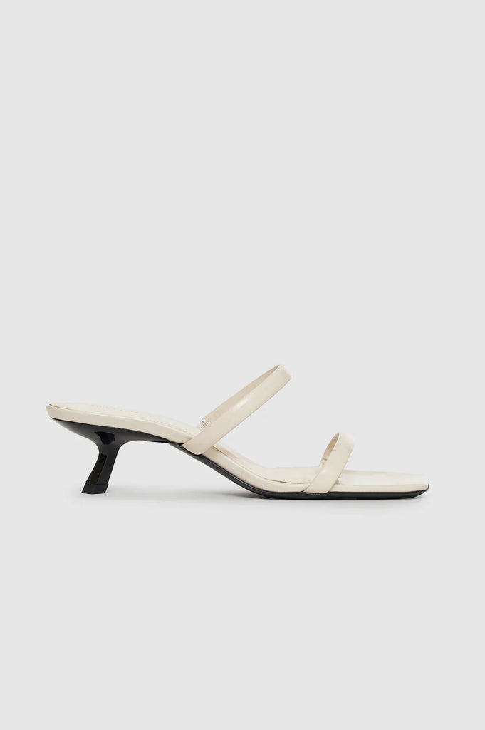 Hilda Mule Sandals in Bone