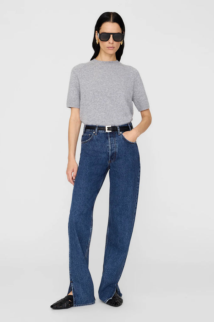 Jackson Sweater in Medium Heather Grey