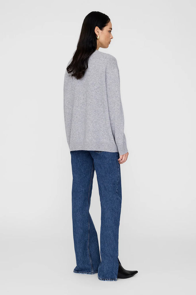 Jackson Cardigan in Medium Heather Grey