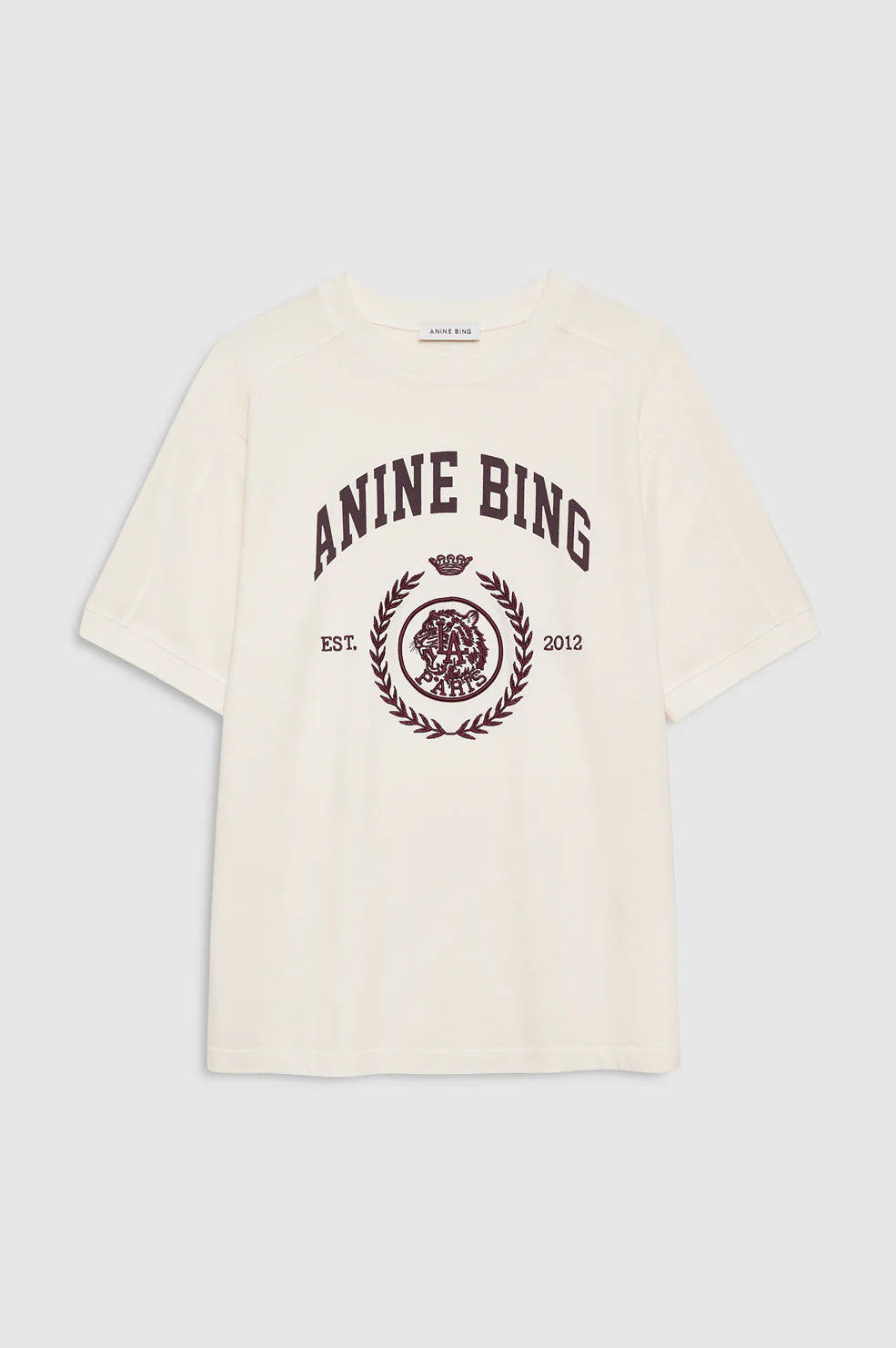 Jaylin Tee Collegiate in Cream