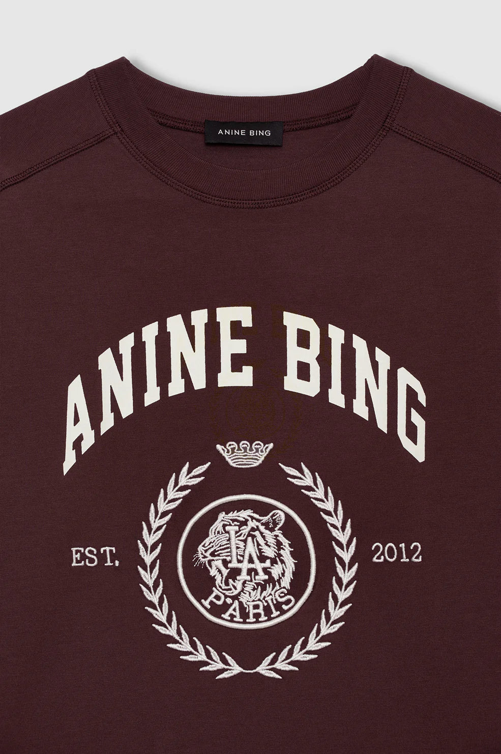 Jaylin Tee Collegiate in Fig
