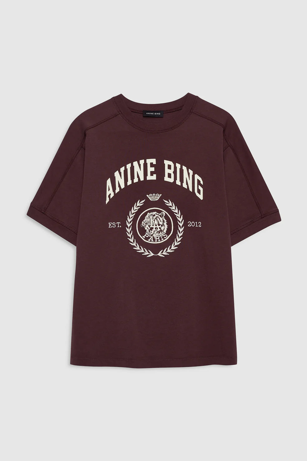 Jaylin Tee Collegiate in Fig