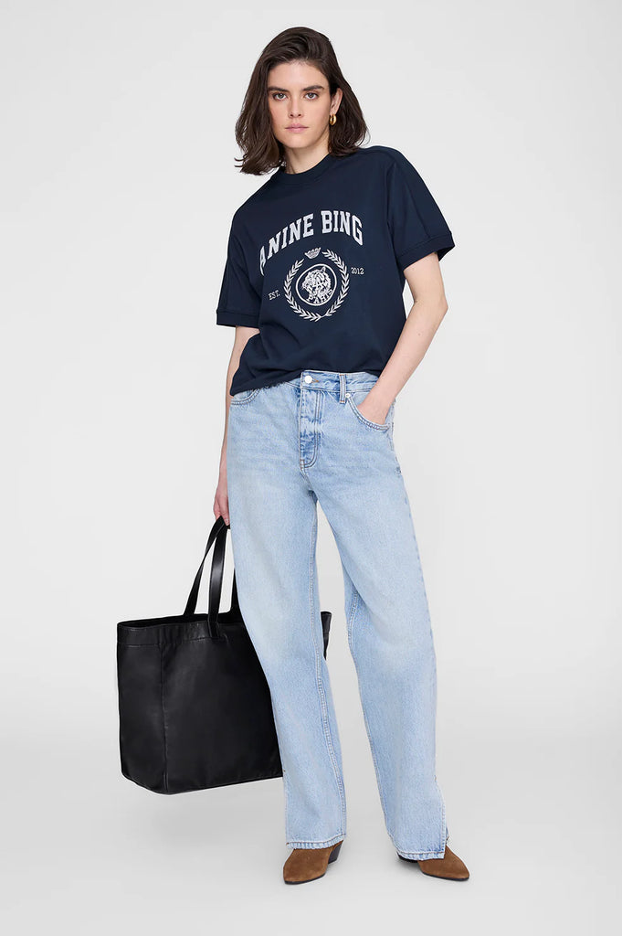 Jaylin Tee Collegiate in Navy