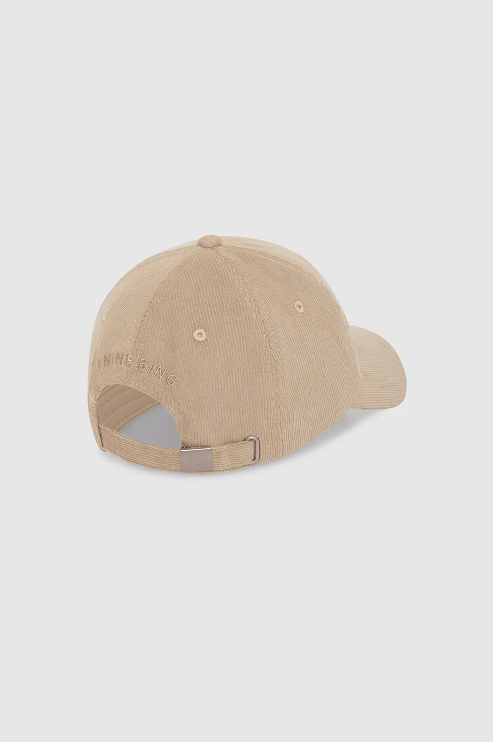 Jeremy Baseball Cap AB Corduroy in Beige
