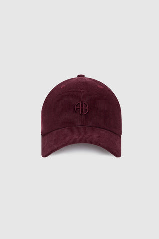 Jeremy Baseball Cap AB Corduroy in Fig