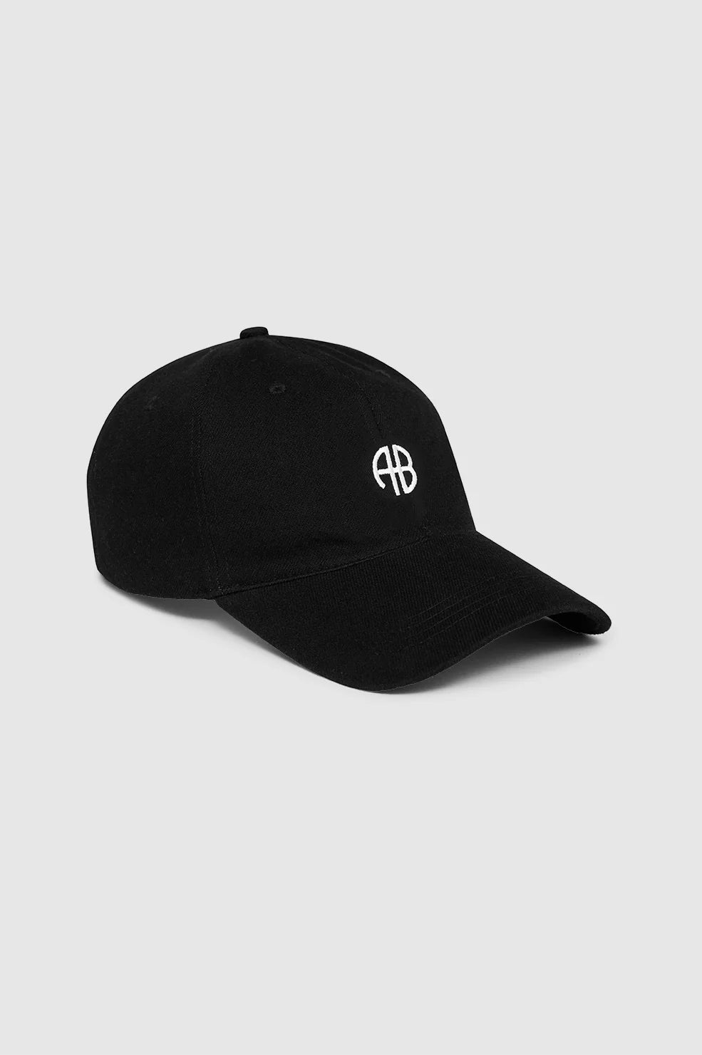 Jeremy Baseball Cap AB in Black Denim