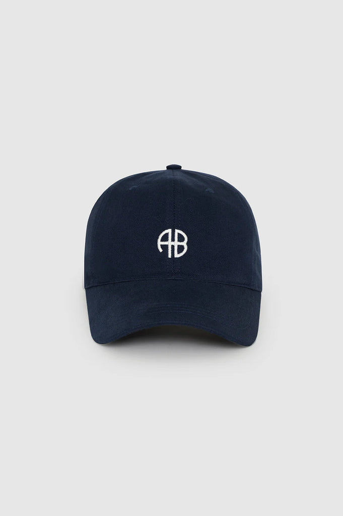 Anine Bing Jeremy Baseball Cap AB in Washed Navy