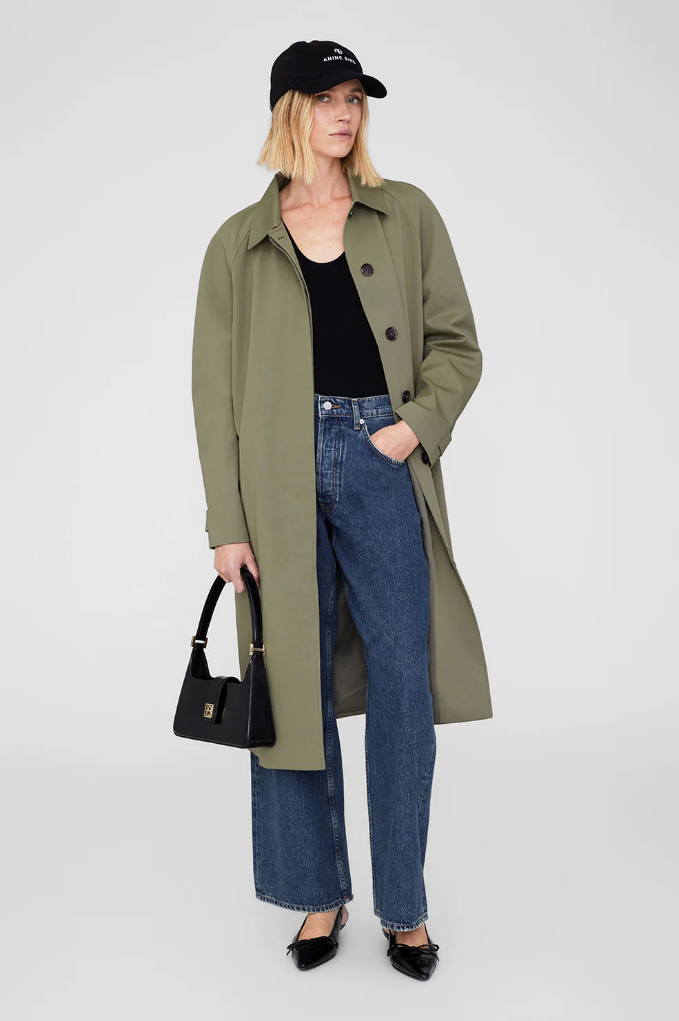 Jeremy Baseball Cap in Black