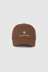 Jeremy Baseball Cap in Dark Camel - o/s