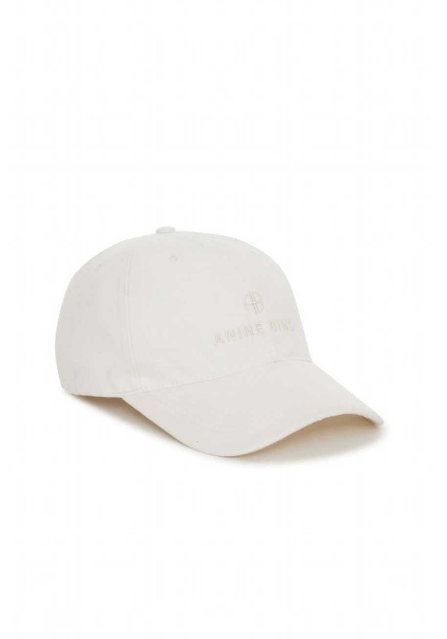 Jeremy Baseball Cap in Ivory