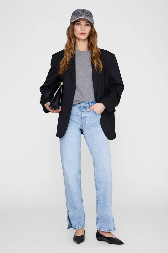 Jeremy Baseball Cap in Oyster Grey