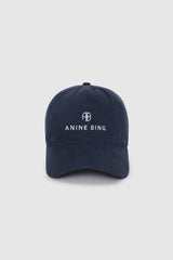 Jeremy Baseball Cap in Washed Navy - o/s
